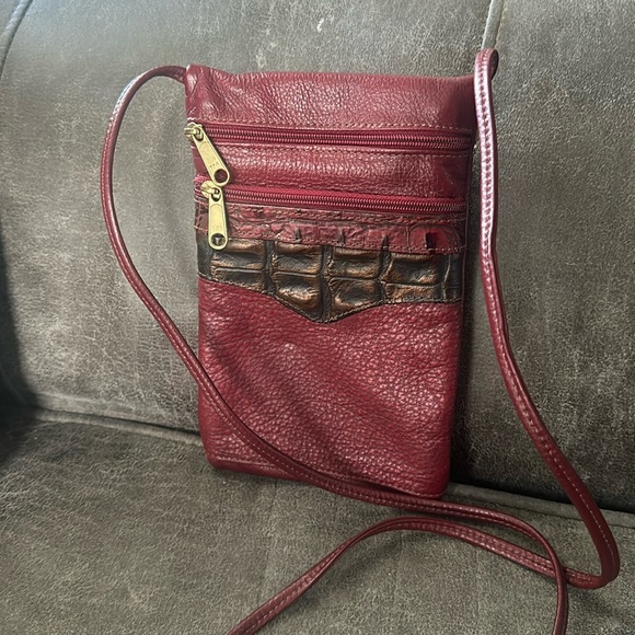 Tanners creek leather cross body purse - Picture 1 of 10